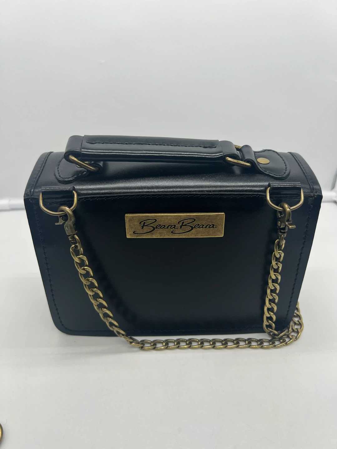 Beara Beara Manju Vintage Style Leather Box Bag - photo 4
