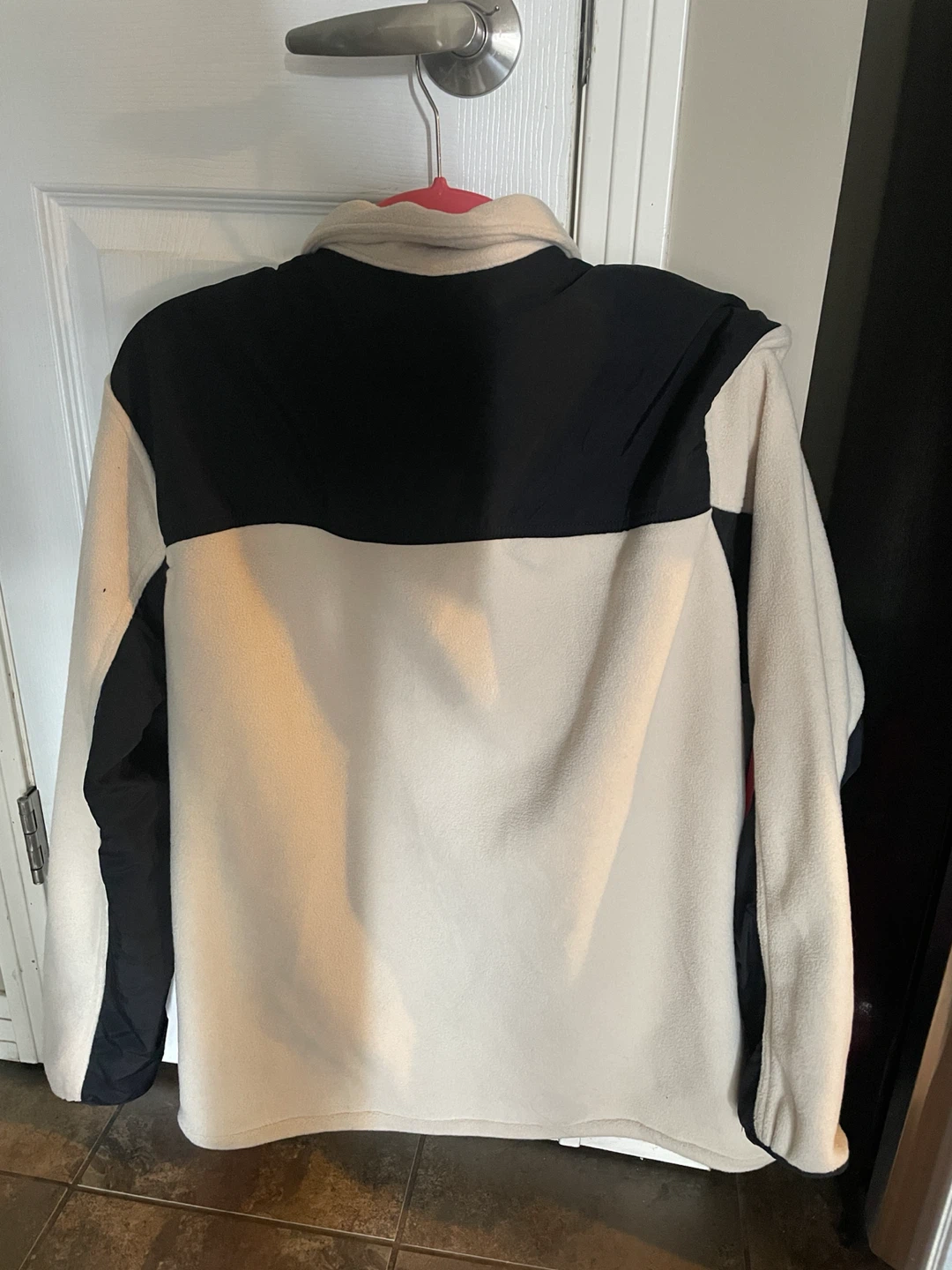 H&M Fleece Jacket - Beige/Black - Size M - photo 3