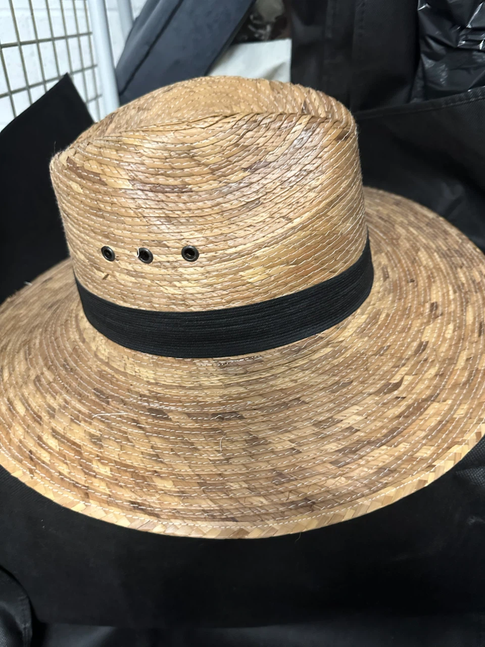 Straw Hat - Size 58 / 7 1/4