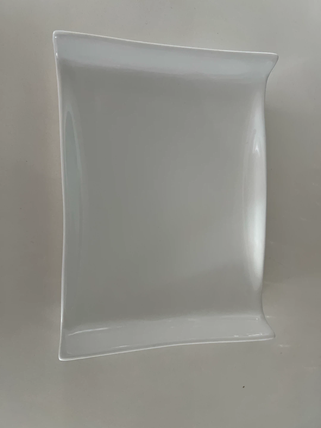 White Serving Platters - Set of 3 - photo 2
