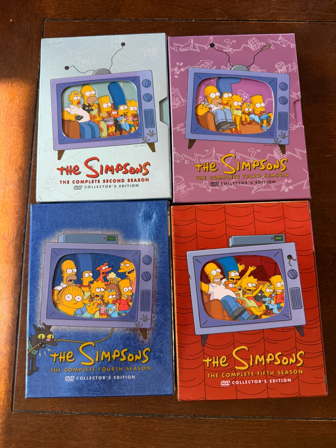 The Simpsons Complete Seasons 2-5 DVD Collector's Edition Set