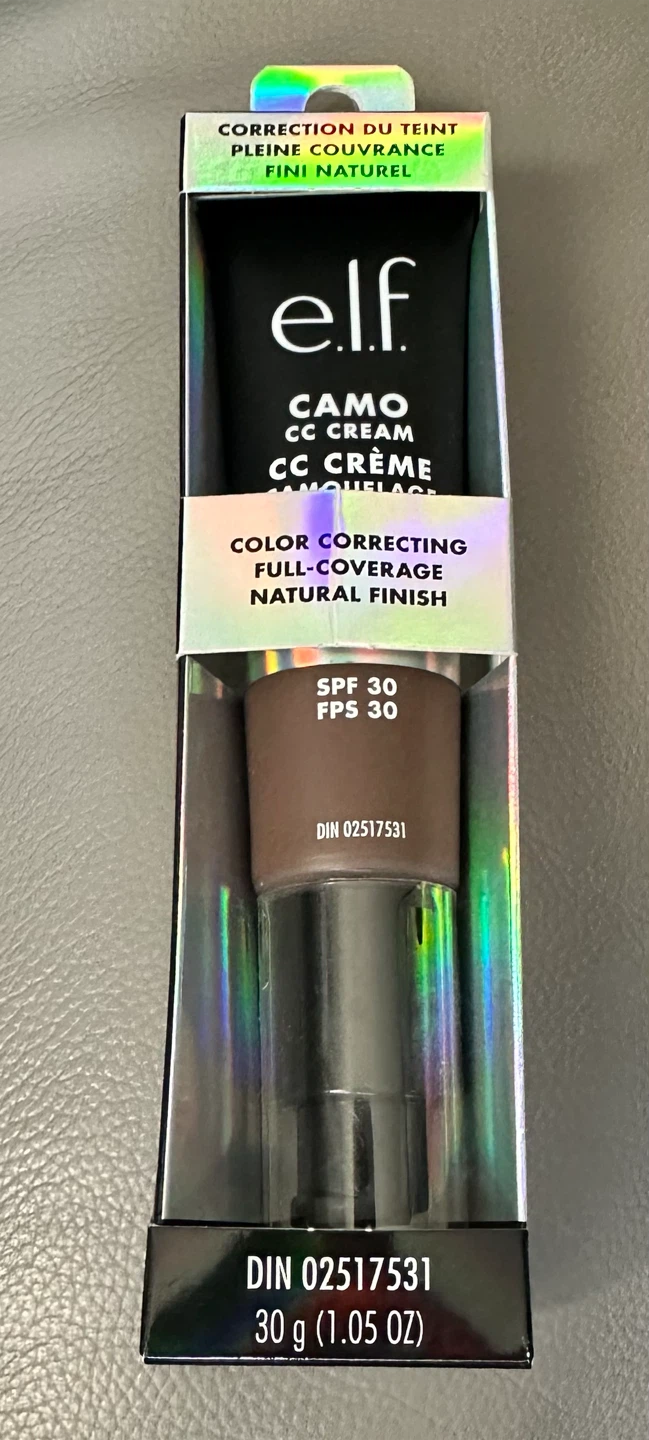 e.l.f. Camo CC Cream - Rich 660 N with neutral cool undertones