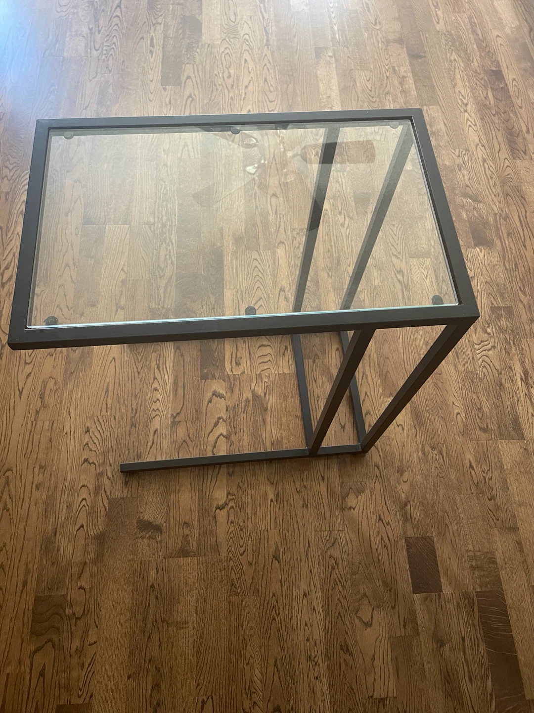 Laptop glass table - photo 2