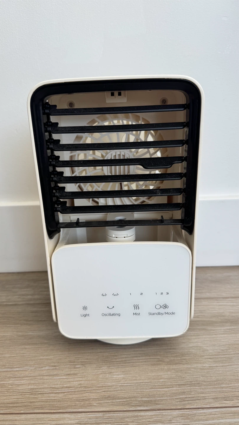Portable Mini Air Cooler Fan with Mist Function - photo 2