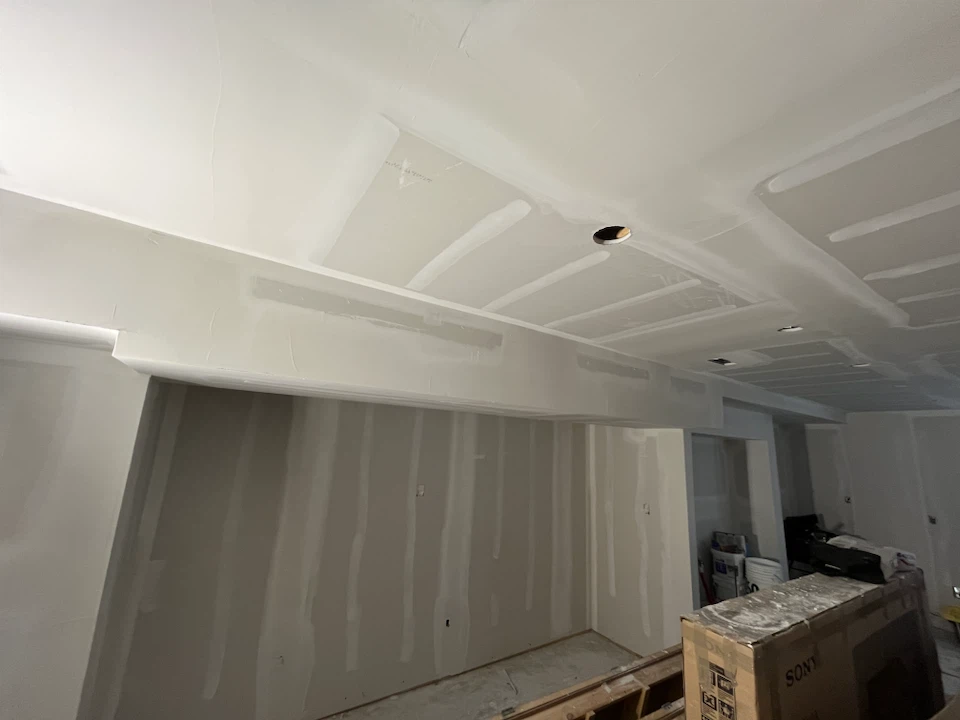 Mud taping drywall - photo 2