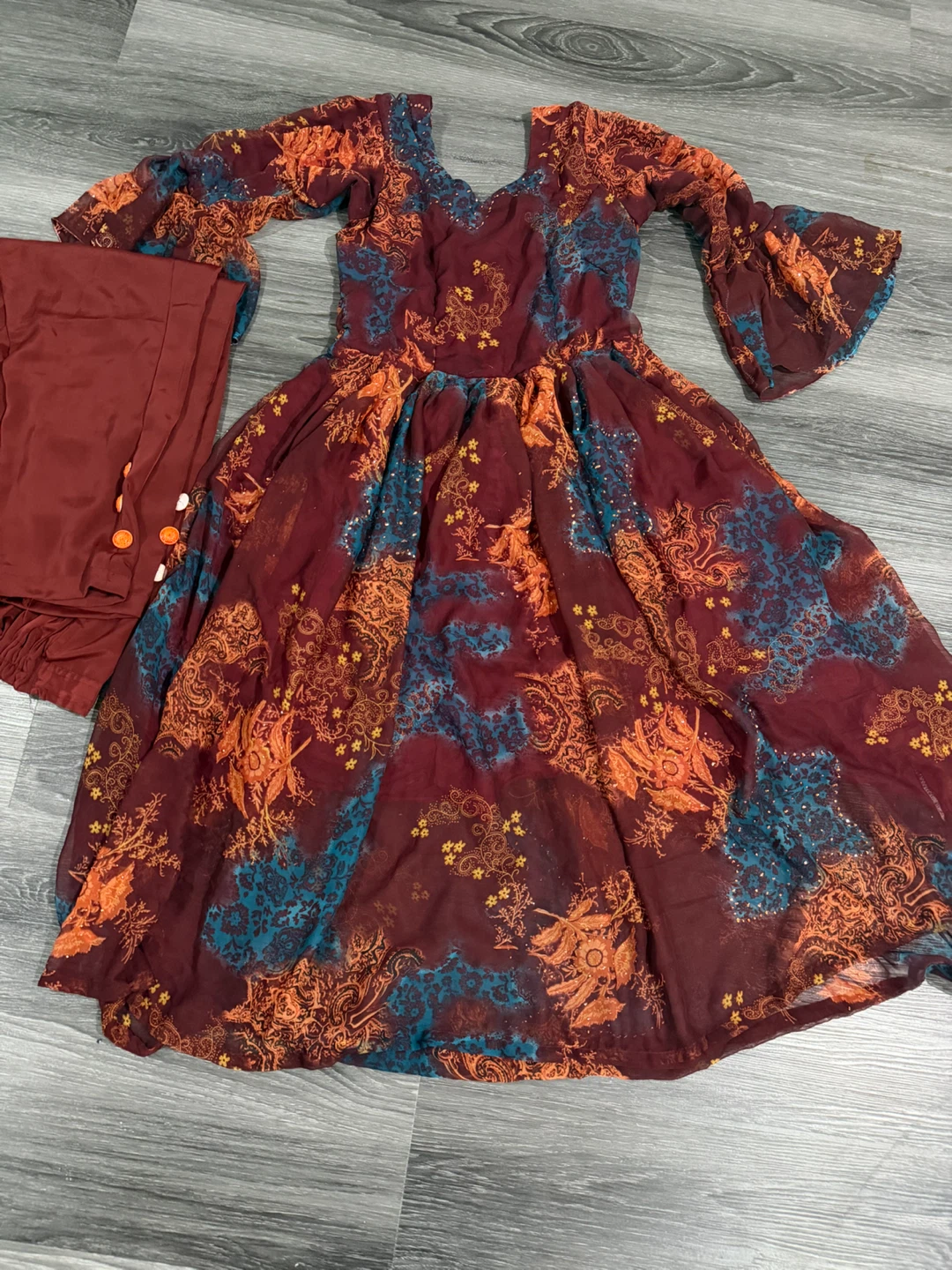 Women's Kurti Set with Pants and Dupatta - photo 3
