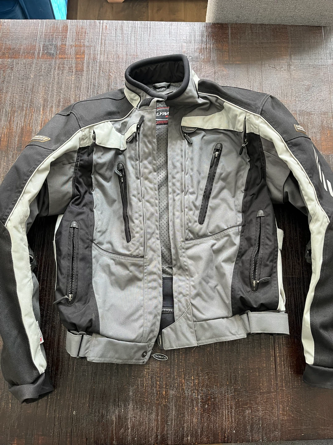 Olympia Moto Sports Motorcycle Jacket, rain suit