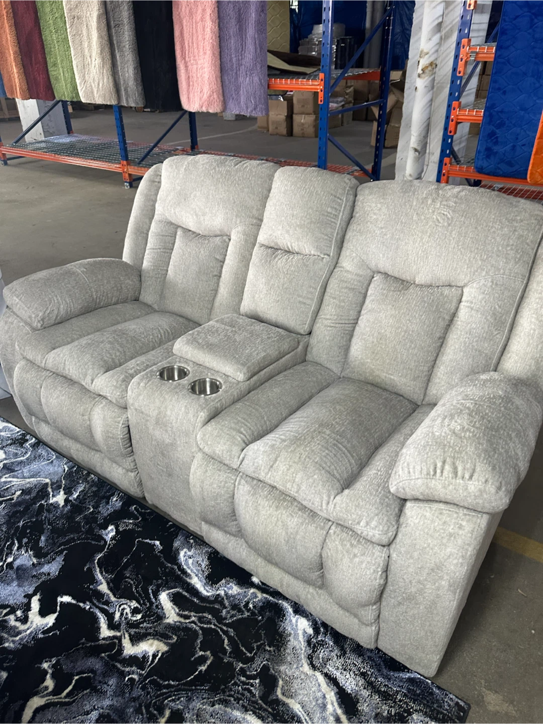 Sofa and loveseat