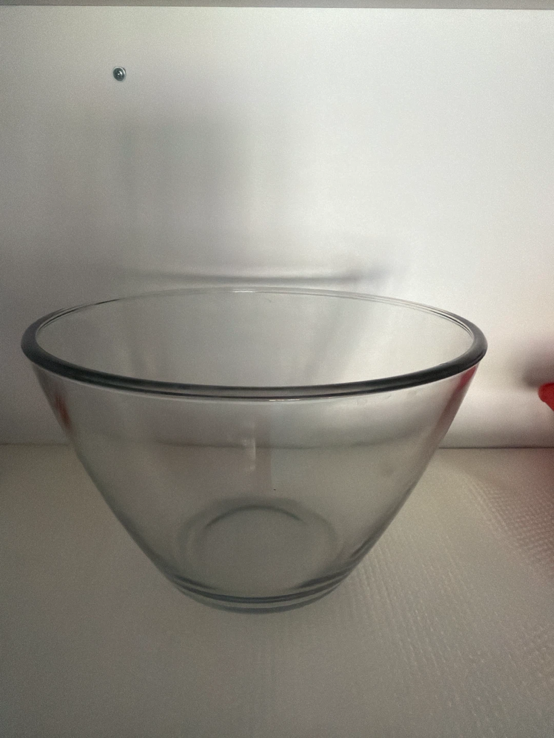 Clear Glass Mixing Bowl