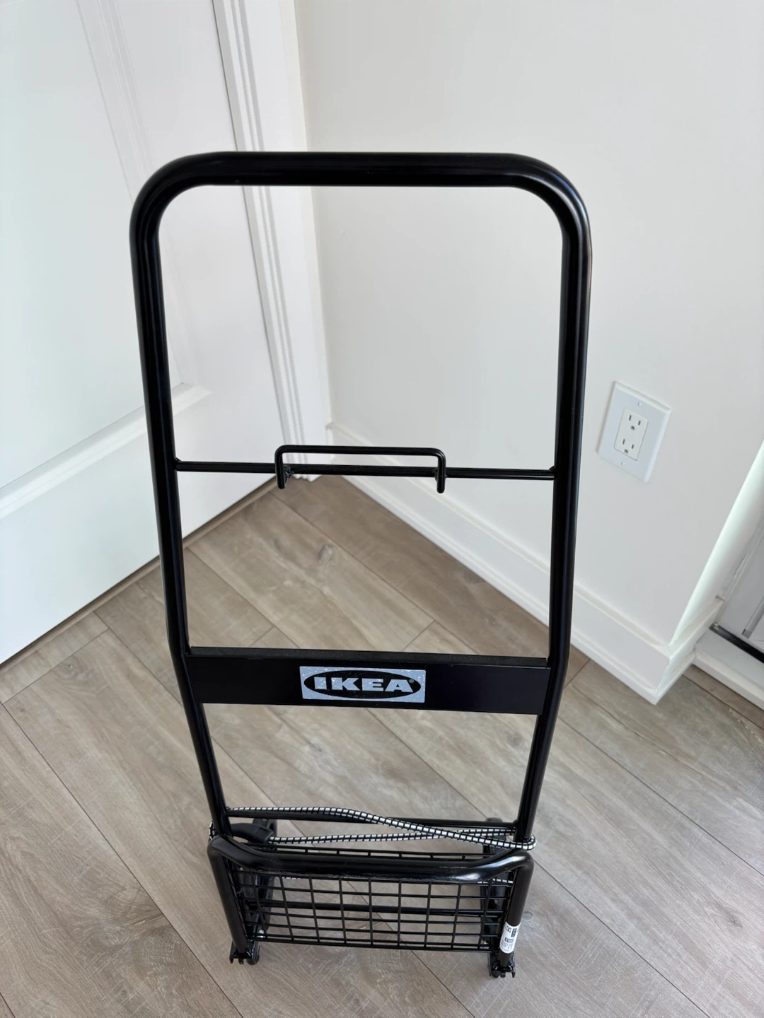 IKEA Black Folding Cart