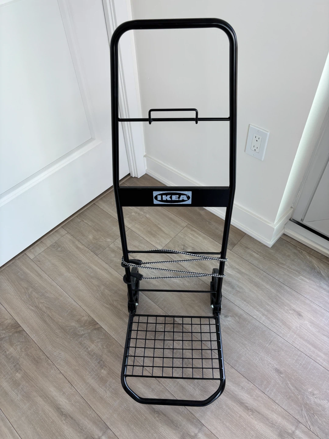 IKEA Black Folding Cart - photo 2