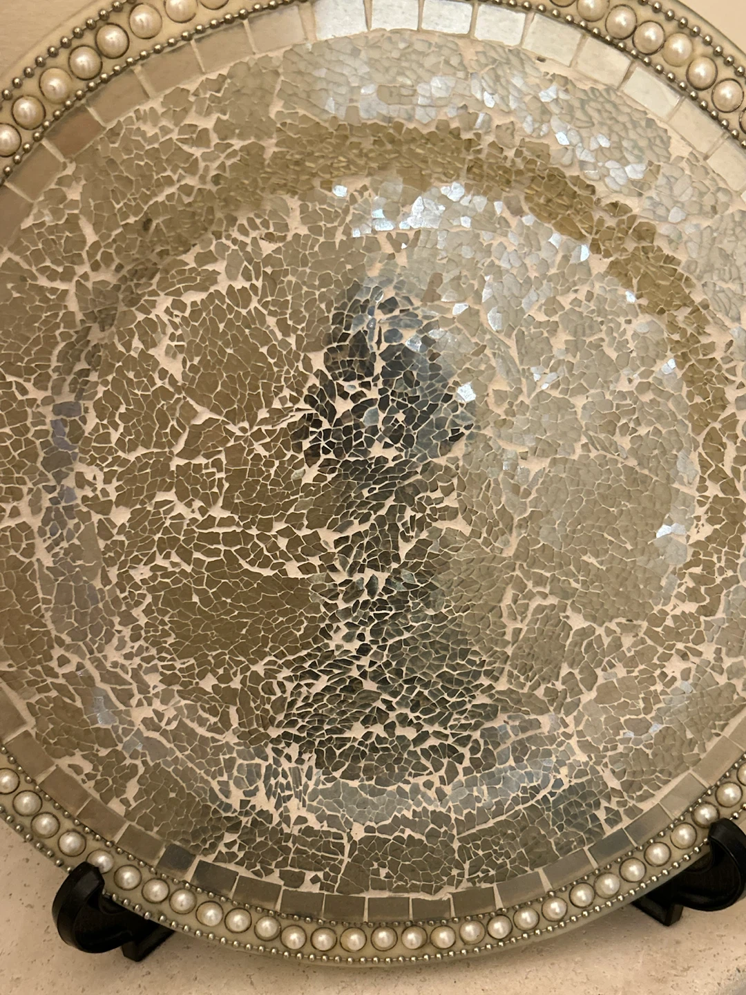 Mosaic Glass and Pearl Decorative Set - photo 4