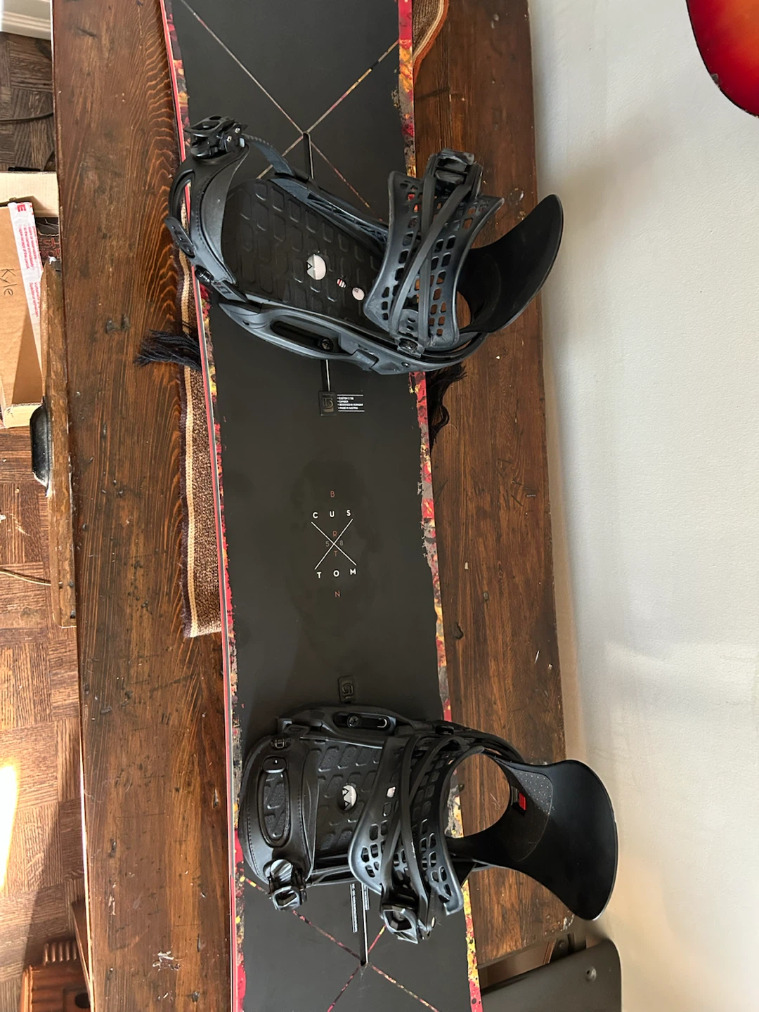 Burton Custom X 158 + Burton Diode EST Bindings - photo 3