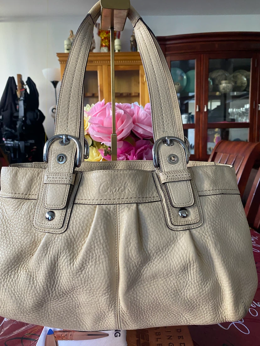 Coach Leather Shoulder Bag