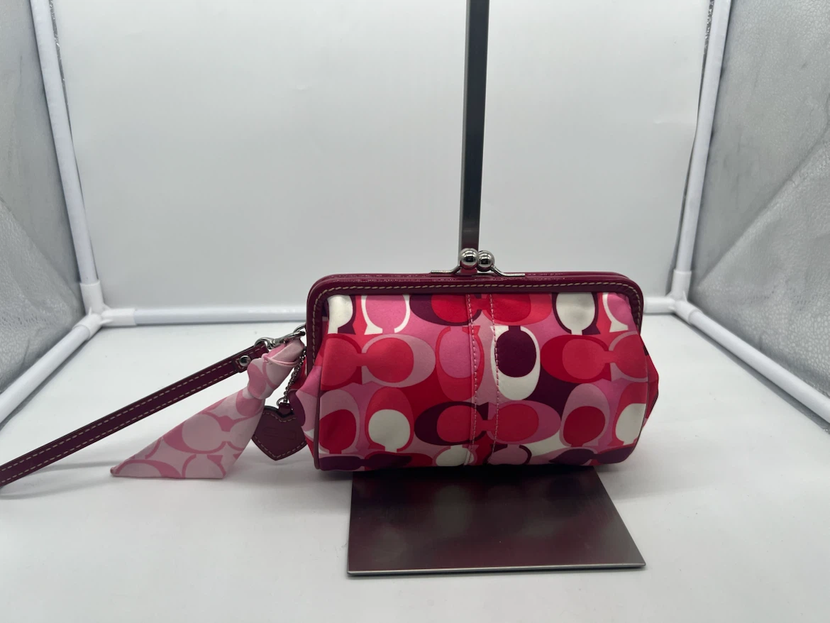 Coach Y2K Limited Edition Valentine Kisslock Wallet Clutch - photo 2
