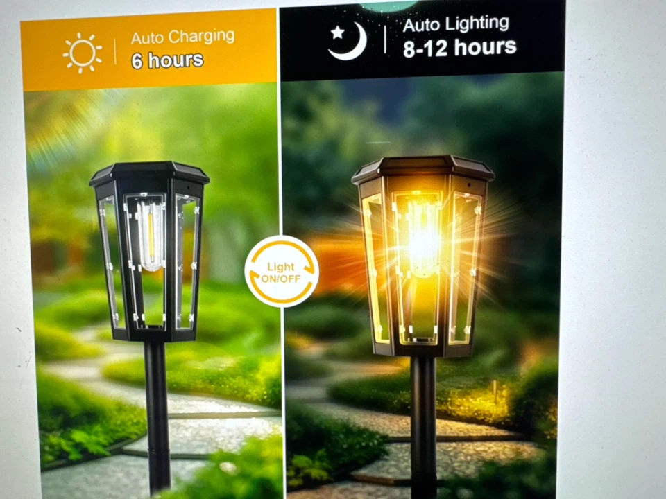 Echosari Solar Pathway Lights - photo 3