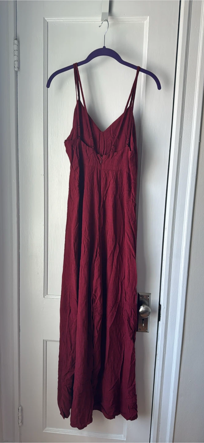 Maroon Romper