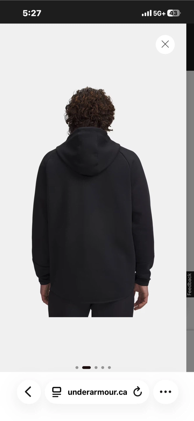 Under Armour Black Full Zip Hoodie - photo 4