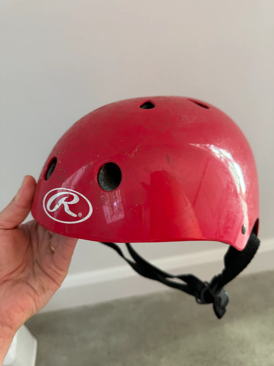 Rawlings Red Youth Helmet