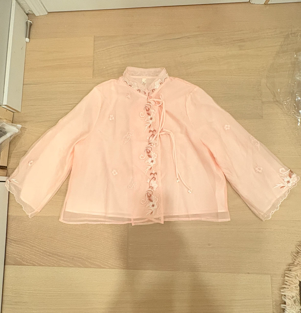 Pink Modern Hanfu Two-Piece Set [Brand New]