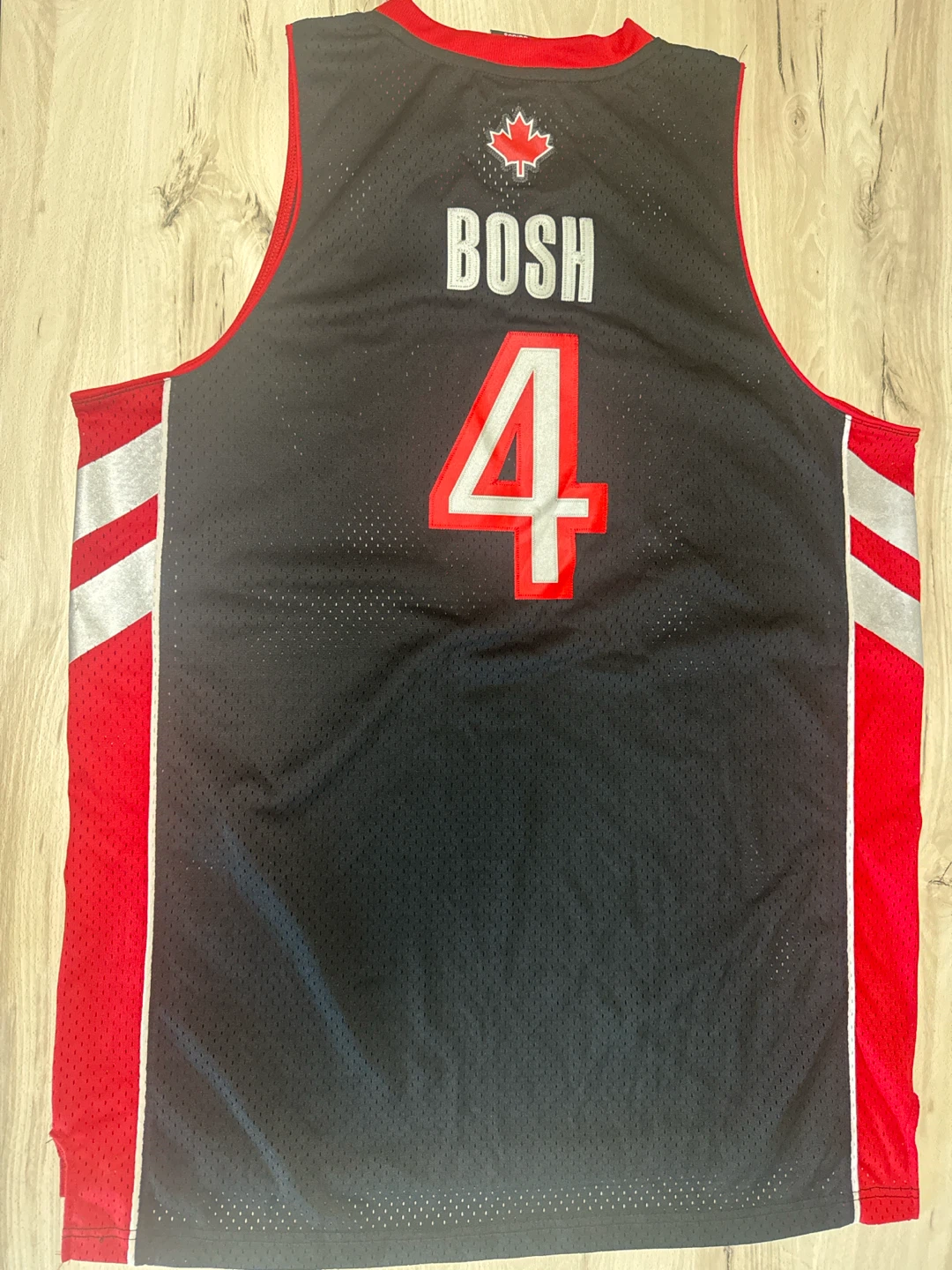 Adidas Toronto Raptors Chris Bosh #4 Jersey XL - photo 2