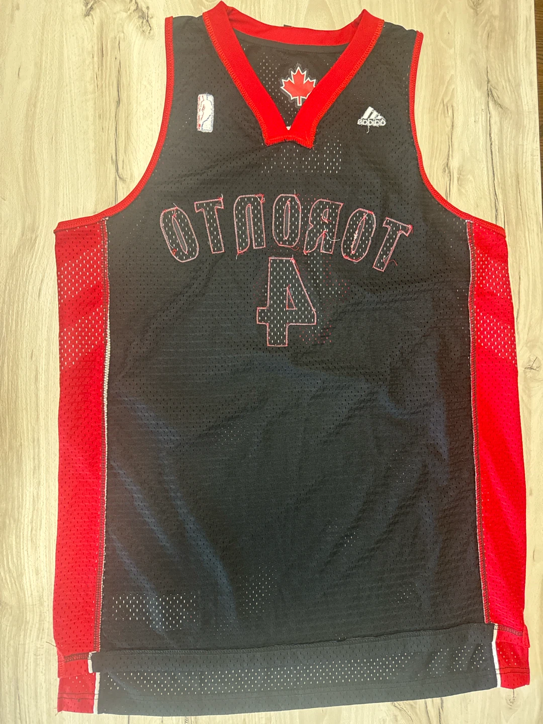 Adidas Toronto Raptors Chris Bosh #4 Jersey XL - photo 3