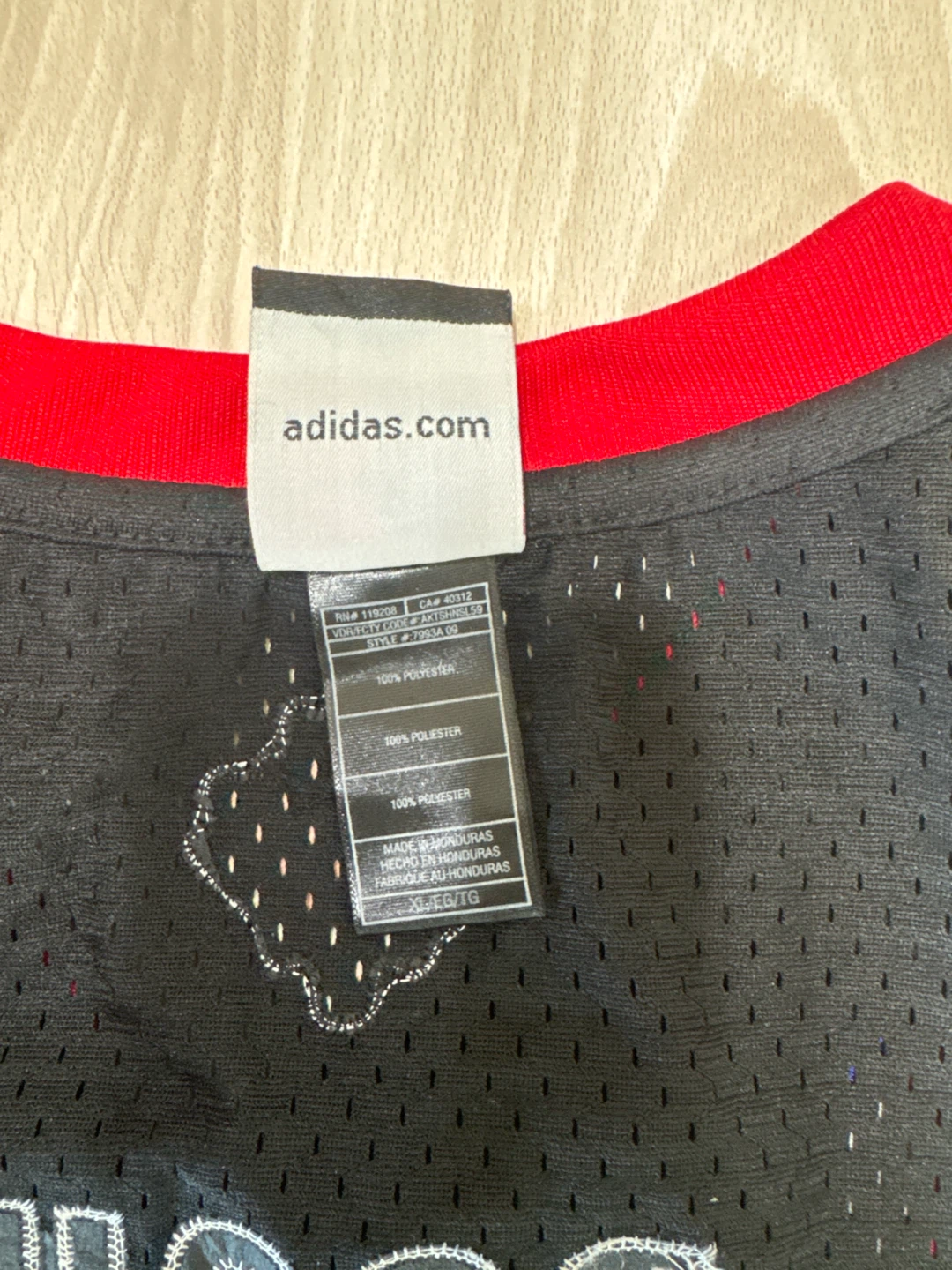 Adidas Toronto Raptors Chris Bosh #4 Jersey XL - photo 5