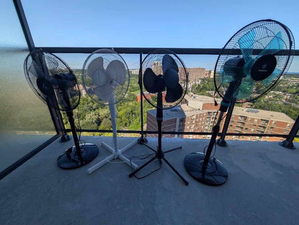 Standing fan