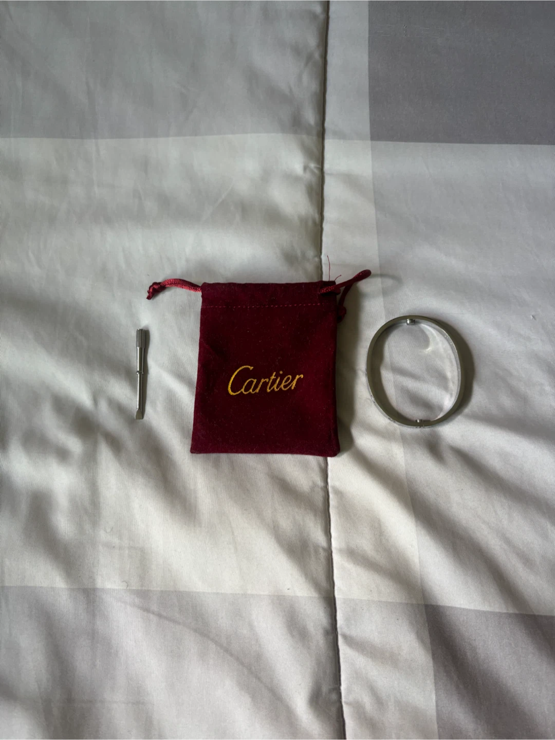Cartier Love Bracelet with Pouch and Screwdriver - photo 4