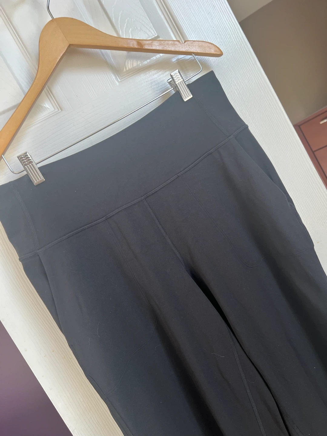 Size 12 Lululemon Black Pants with pockets - photo 2