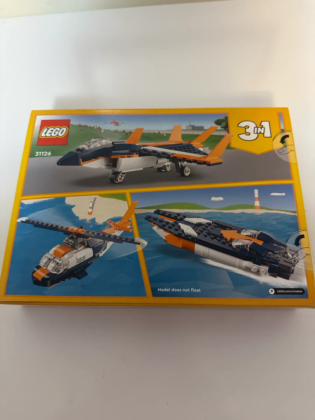 LEGO Creator 3-in-1 31126 Supersonic Jet - photo 2