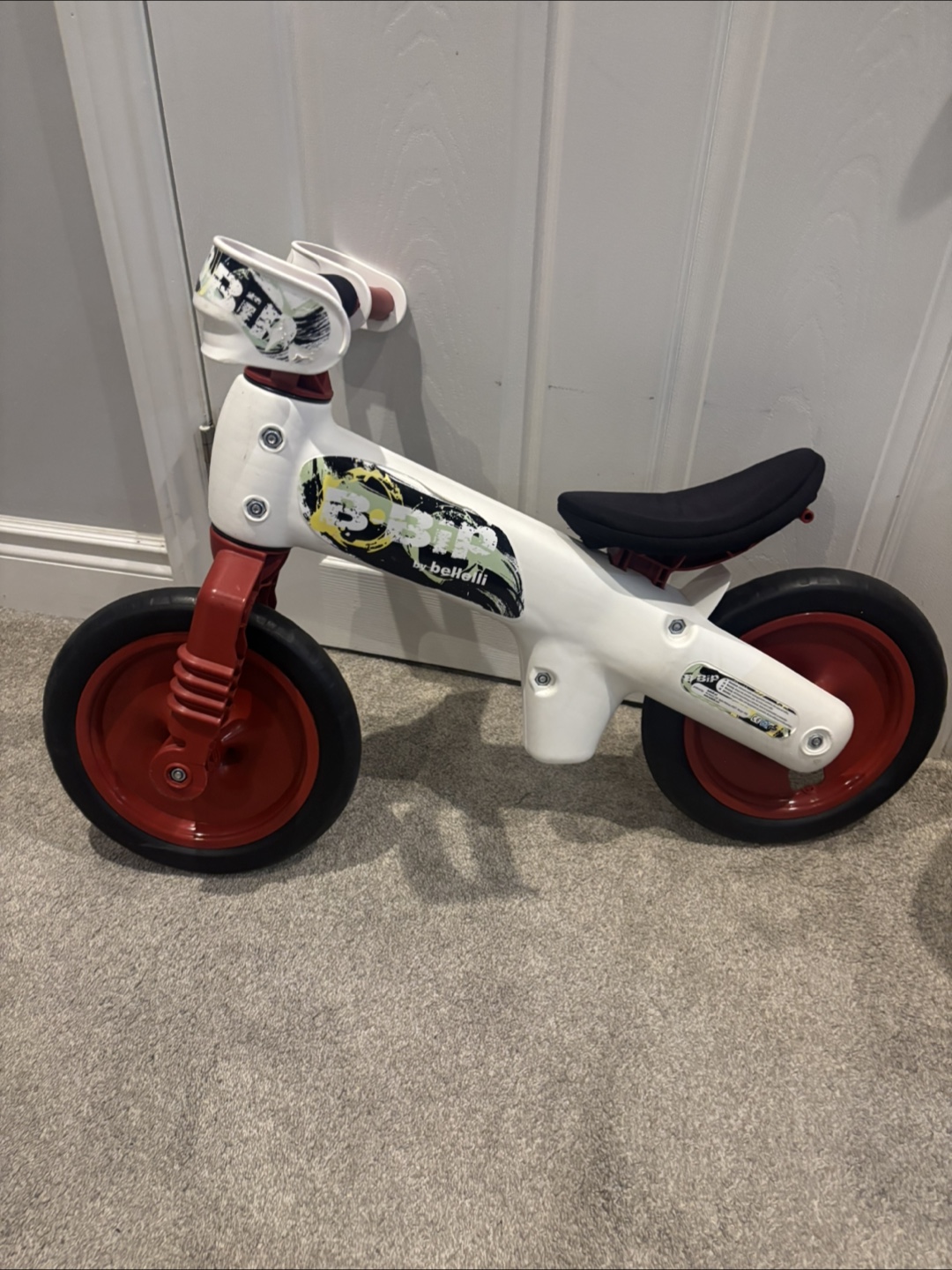 Bellelli B-Bip Balance Bike, Red
