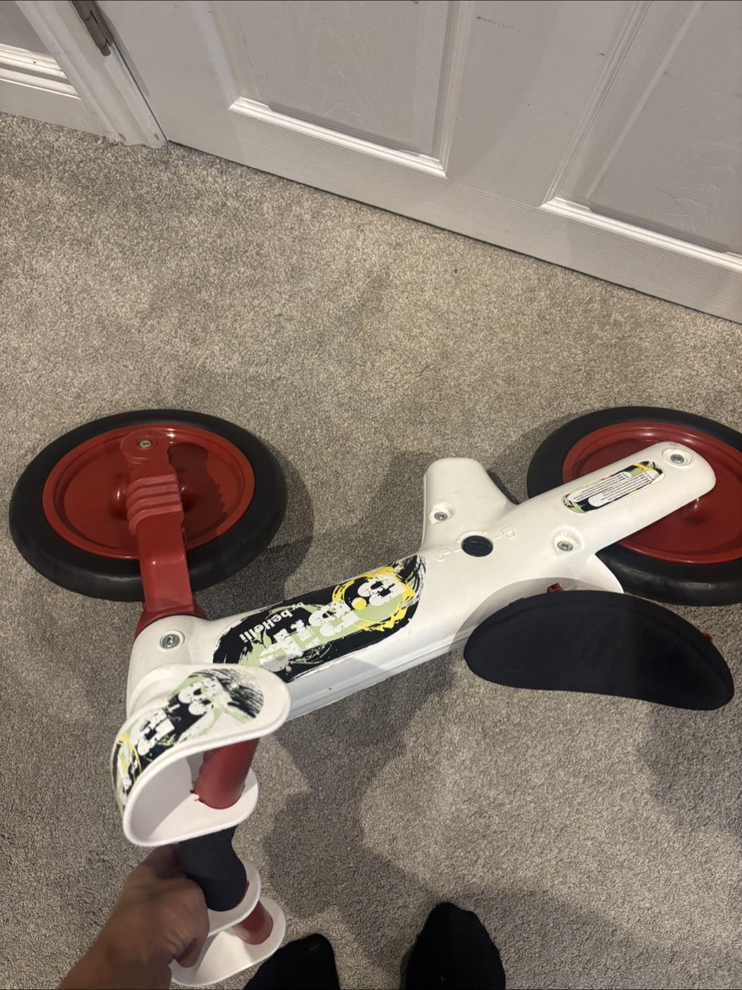 Bellelli B-Bip Balance Bike, Red - photo 3