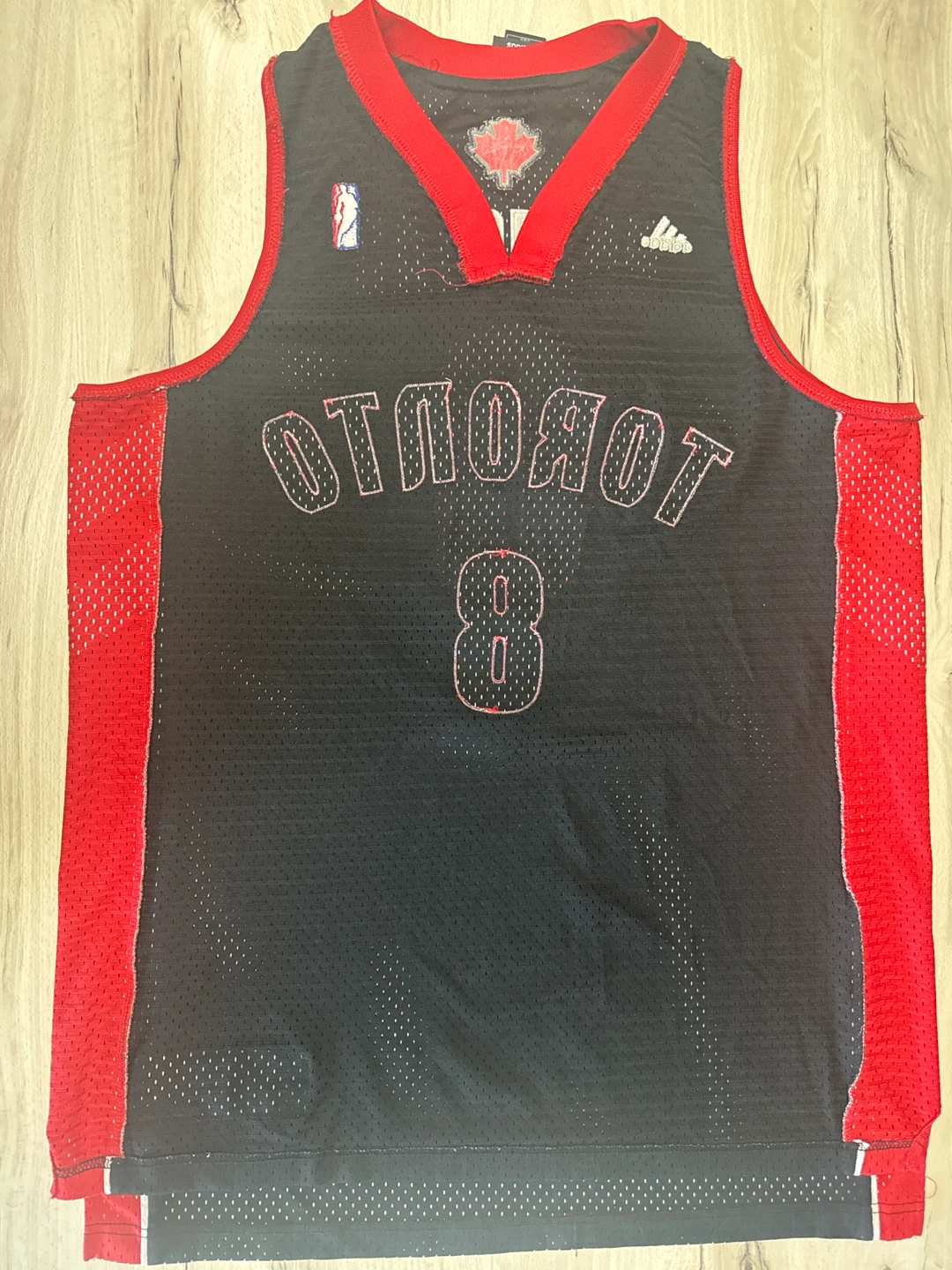Adidas Toronto Raptors Calderon #8 Basketball Jersey - photo 5