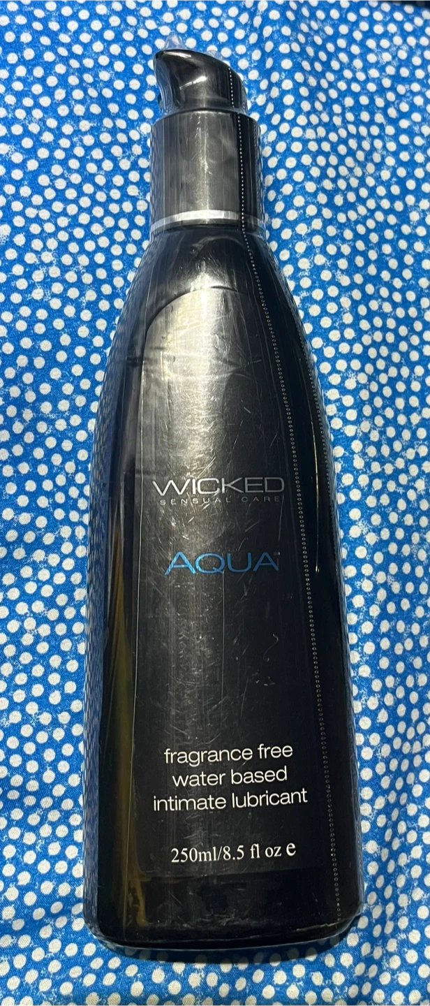 Wicked Sensual Aqua Fragrance Free Water Based Intimate L