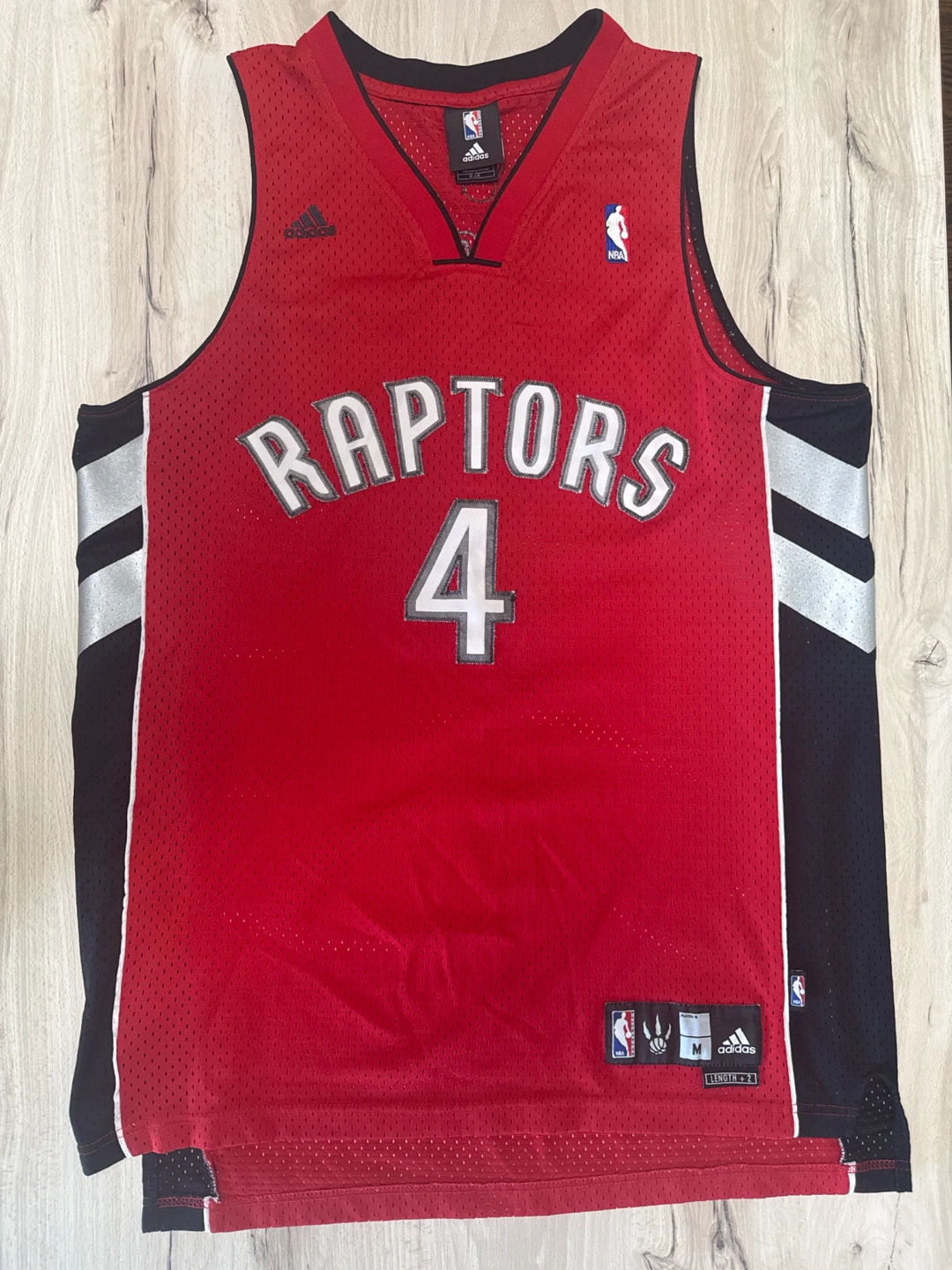 Adidas Toronto Raptors Chris Bosh #4 Jersey Medium