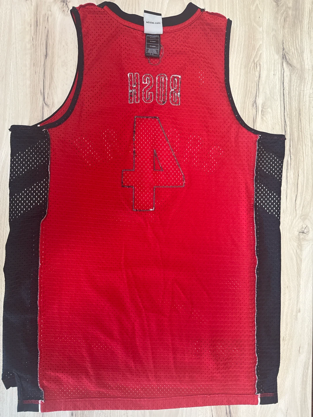 Adidas Toronto Raptors Chris Bosh #4 Jersey Medium - photo 4