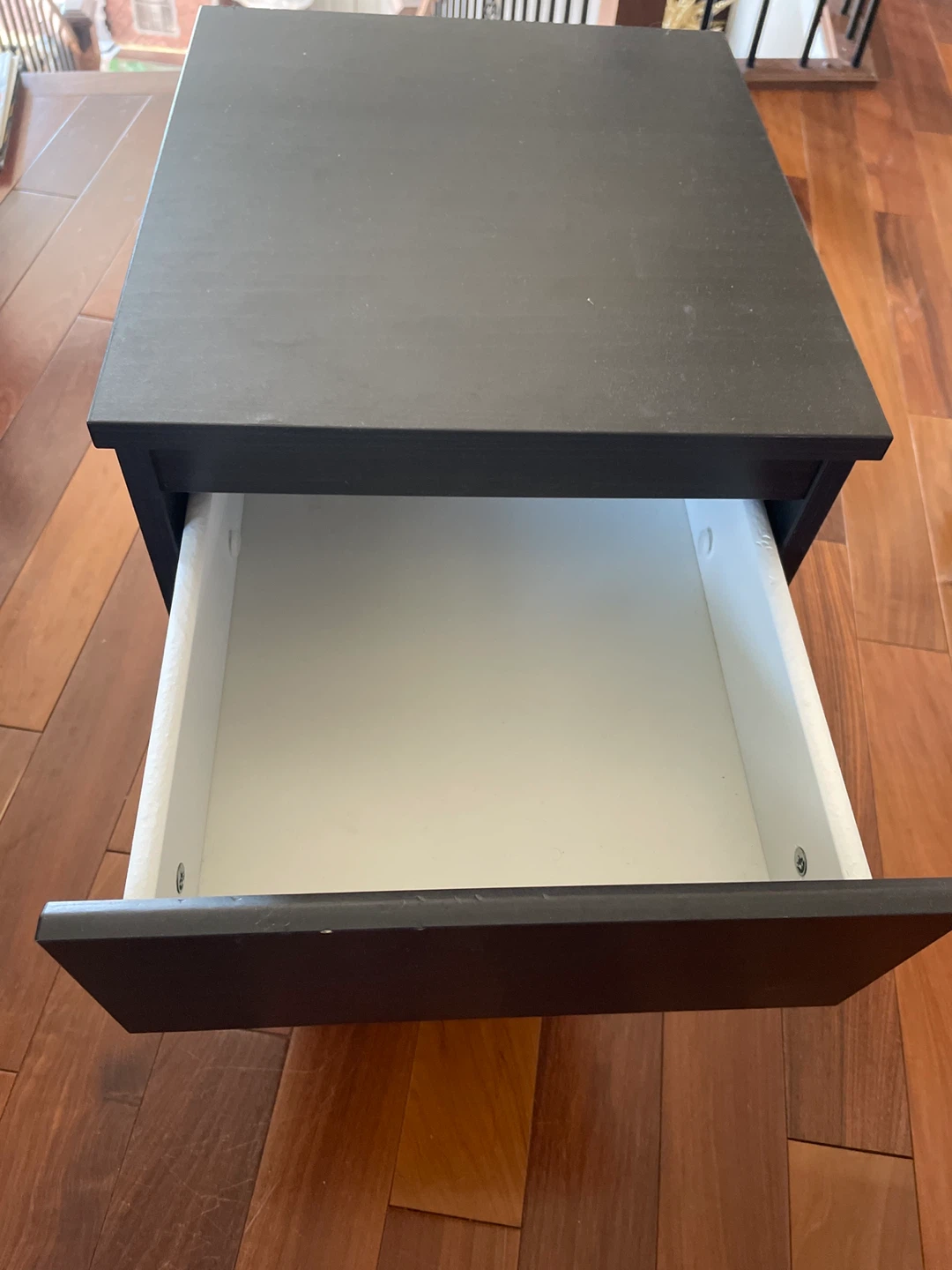 Black 2-Drawer Filing Cabinet - photo 2