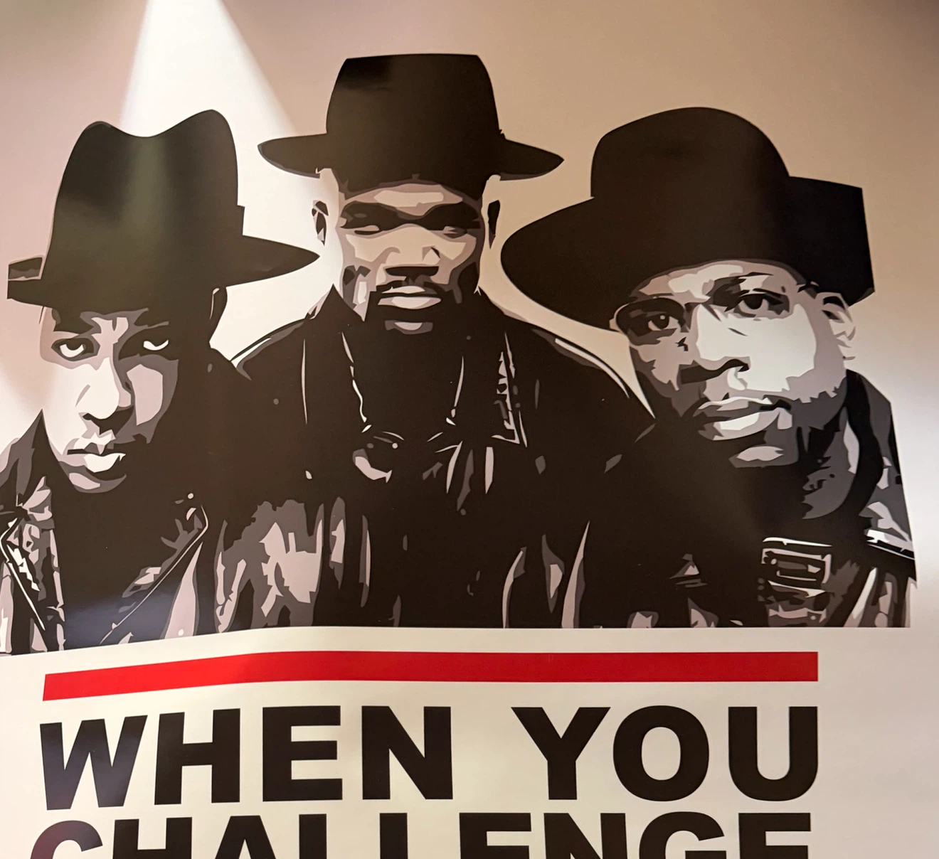 RUN-DMC/GLOBALHUE "The Status Quo" Poster 011 (NEW OLD STOCK) - photo 2