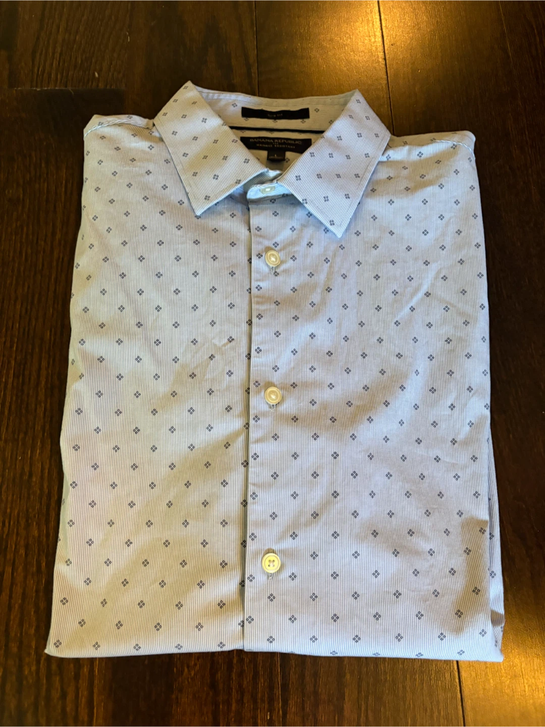 Banana Republic Slim Fit Dress Shirt Size L