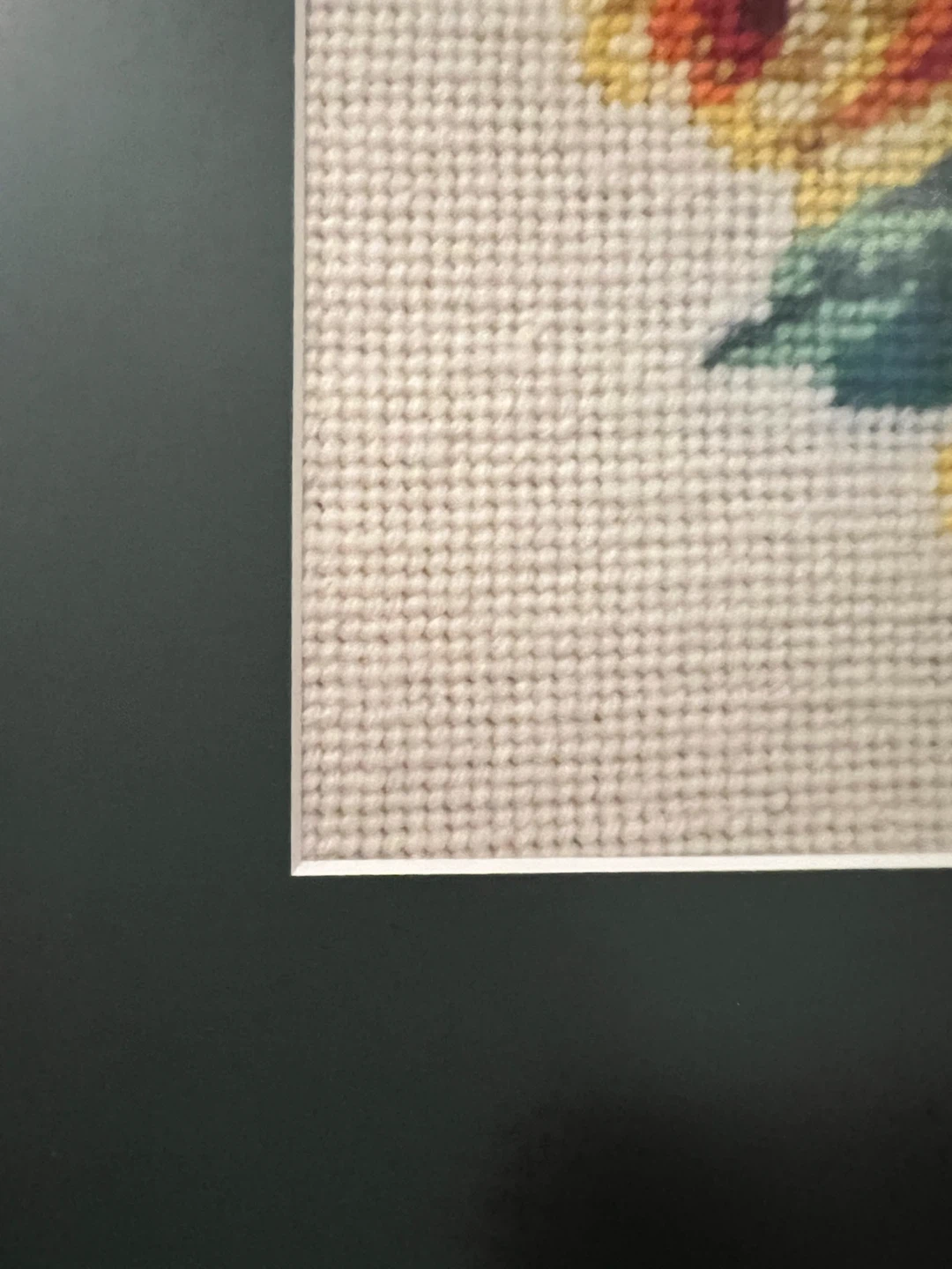 Vintage Framed Needlepoint Wall Art - photo 3