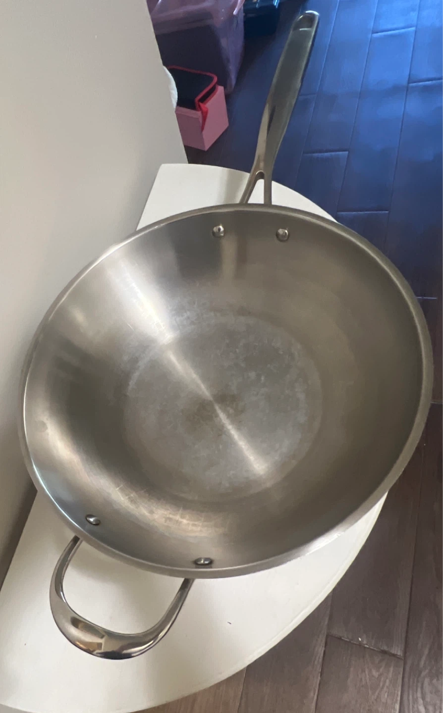 Stainless Steel Wok with Lid - photo 2