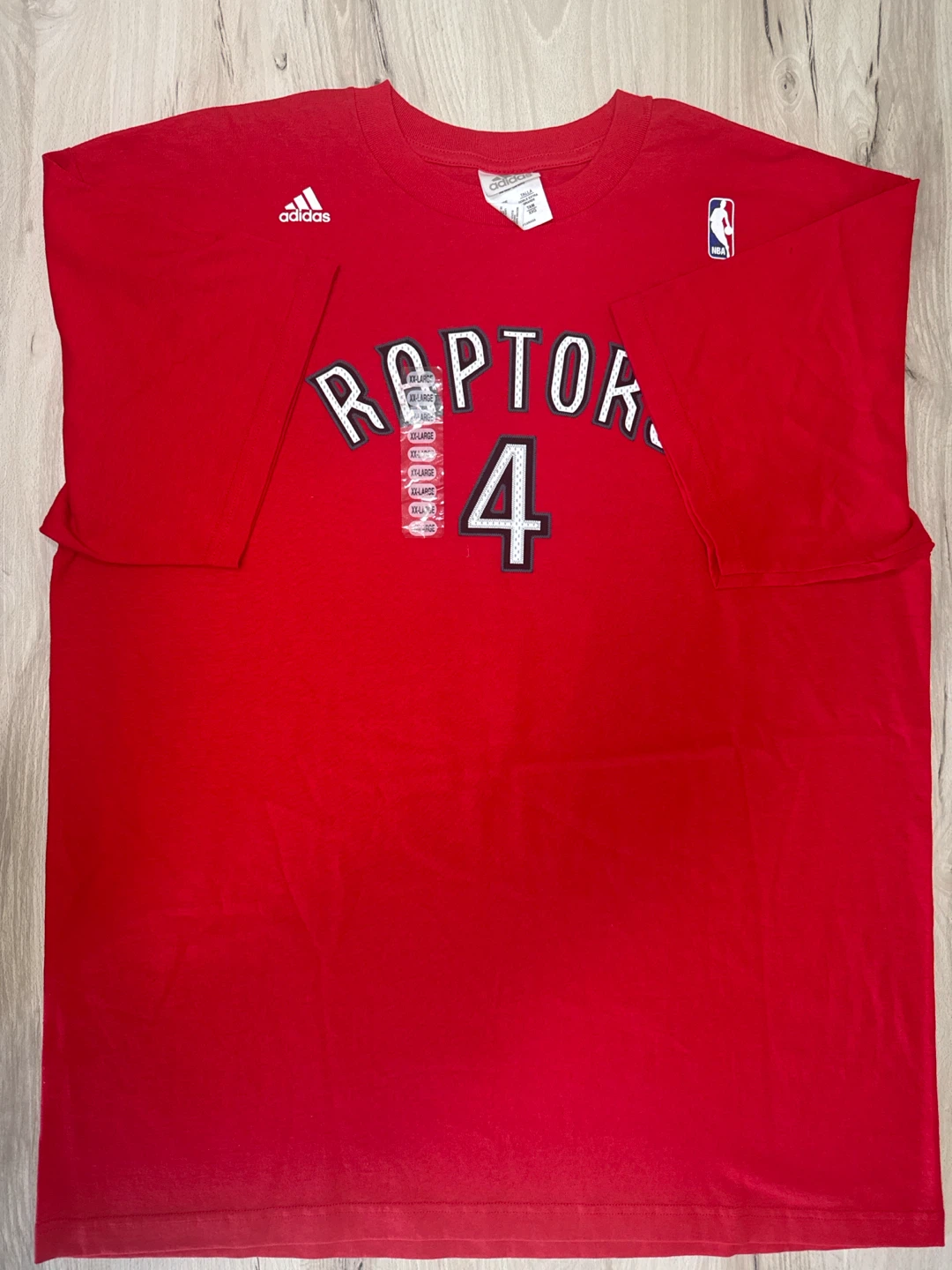Adidas Toronto Raptors Bosh #4 Jersey T-Shirt - Size 2XL