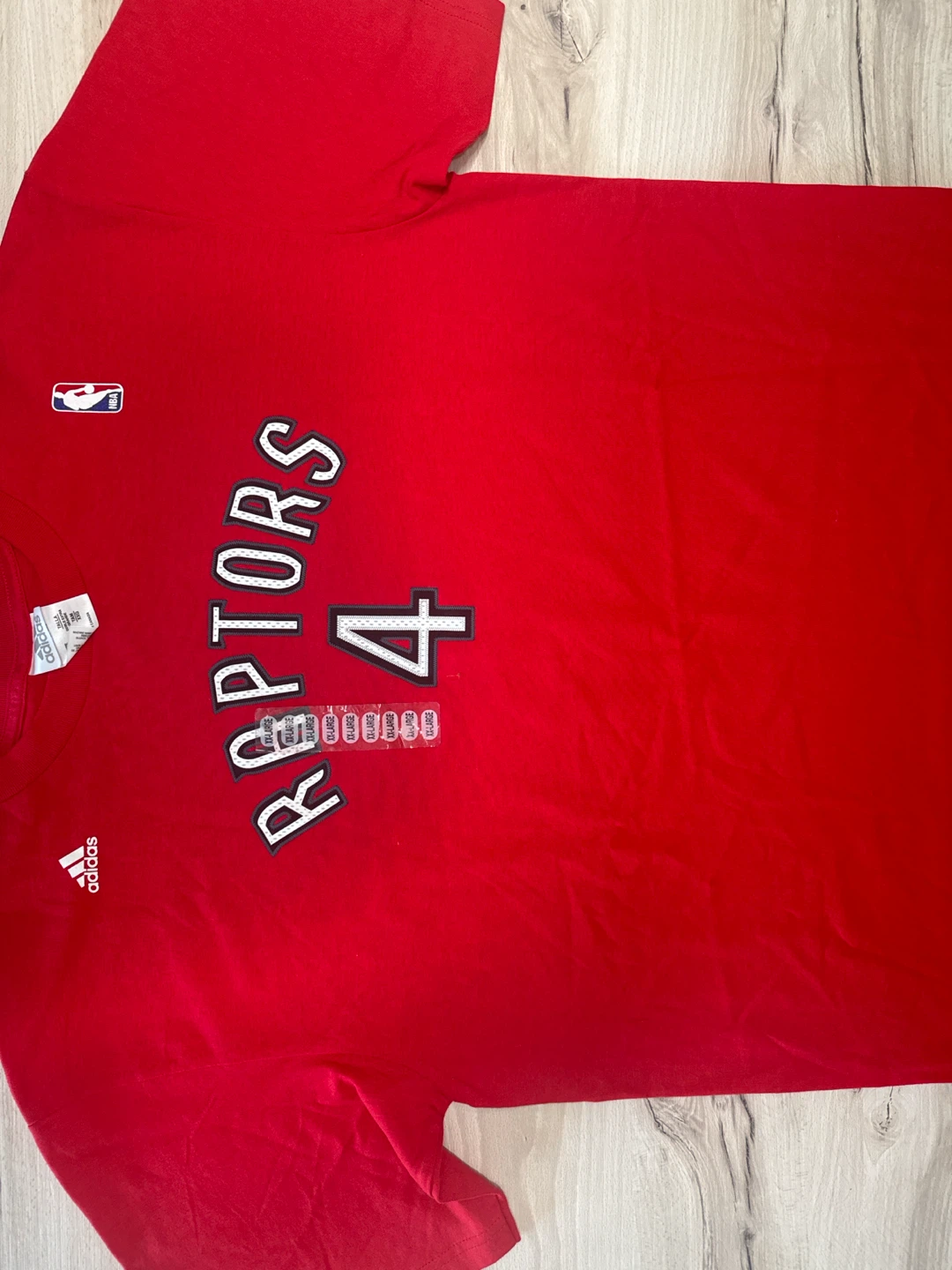 Adidas Toronto Raptors Bosh #4 Jersey T-Shirt - Size 2XL - photo 2