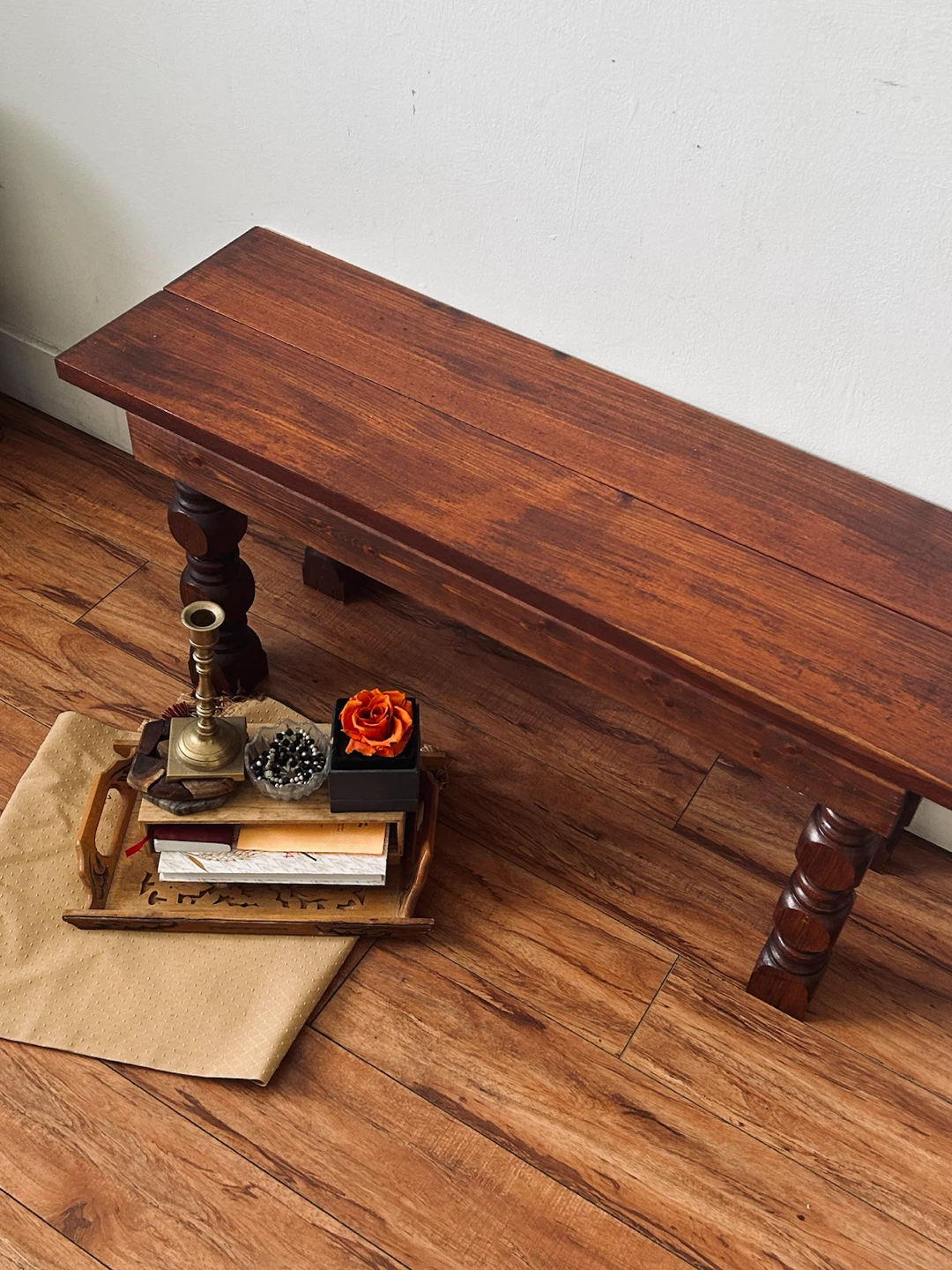 Wooden Bench - photo 4