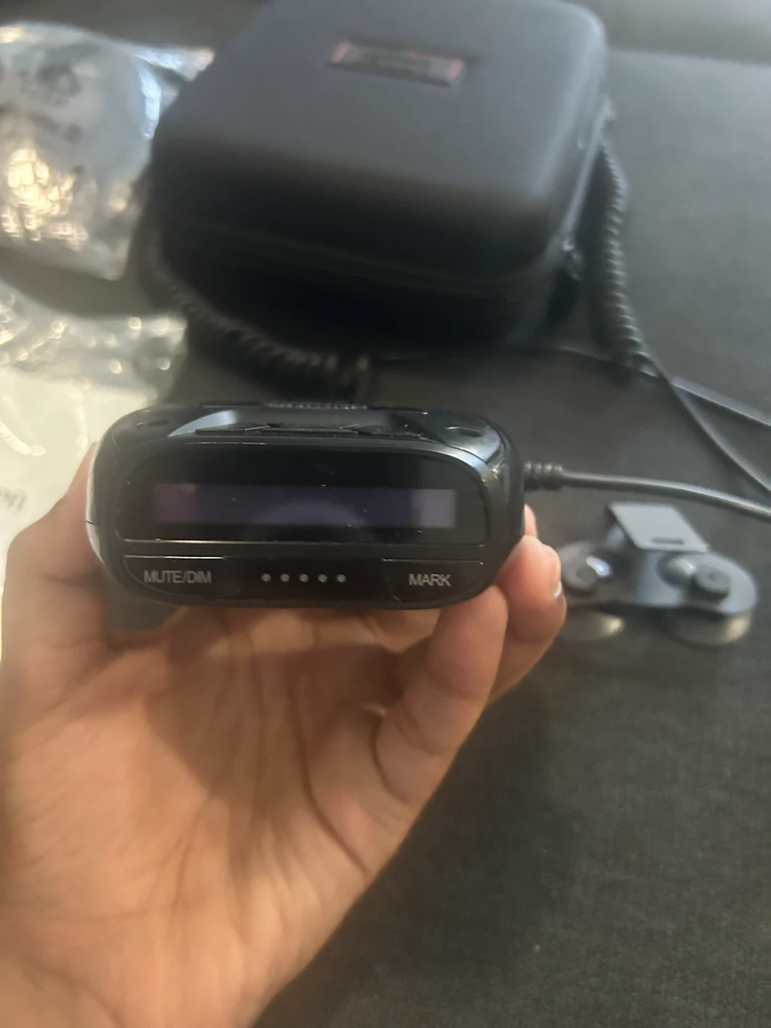 Uniden Radar Detector with Case - photo 3