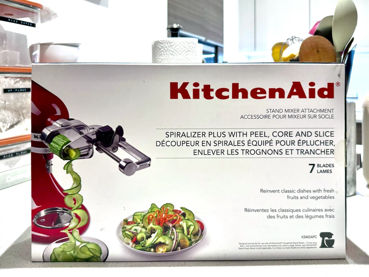 KitchenAid 7-Blade Spiralizer Plus Attachment (KSM2APC)