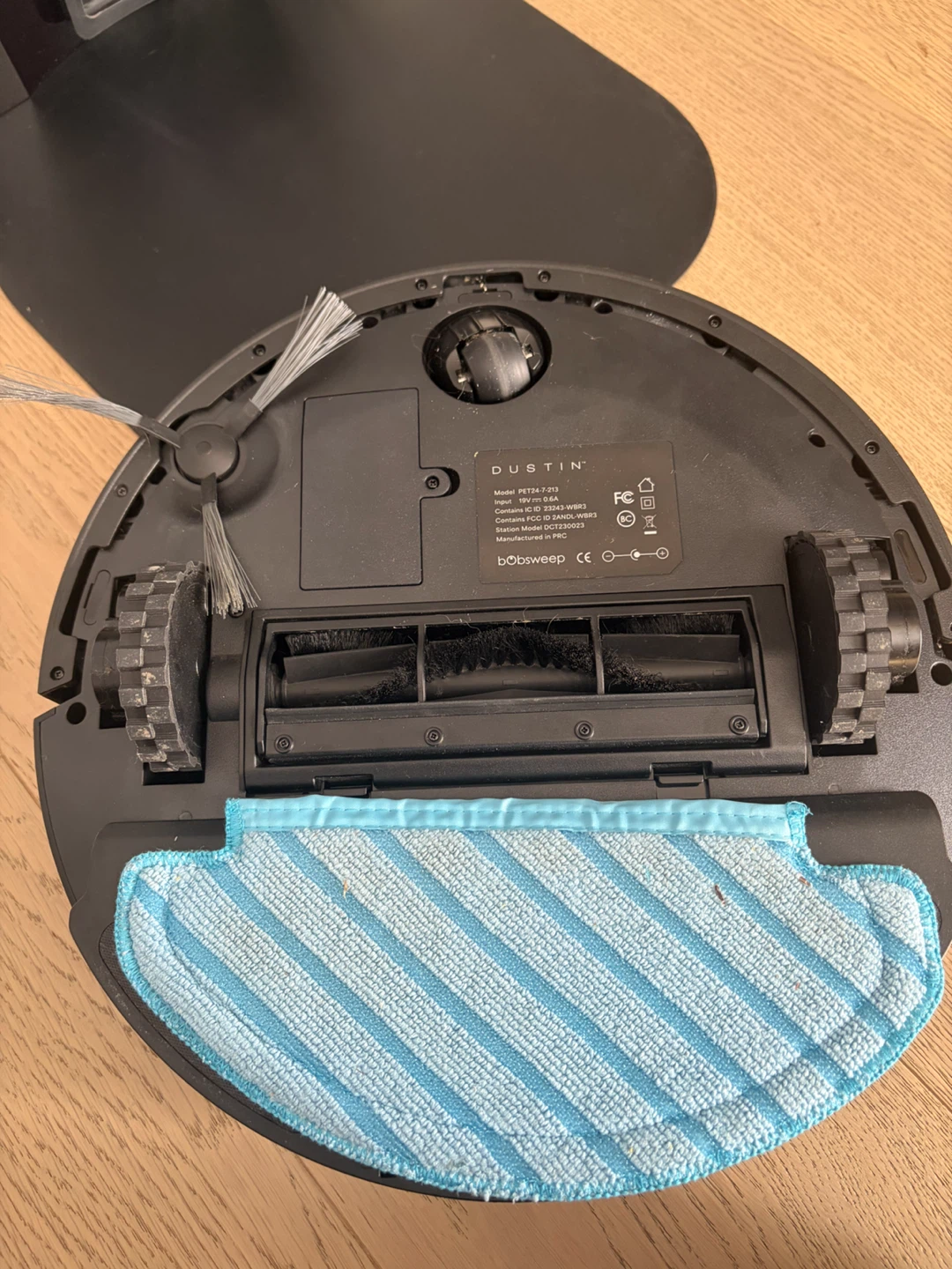 bObsweep Dustin Robot Vacuum & Mop with Self-Empty Base - photo 4