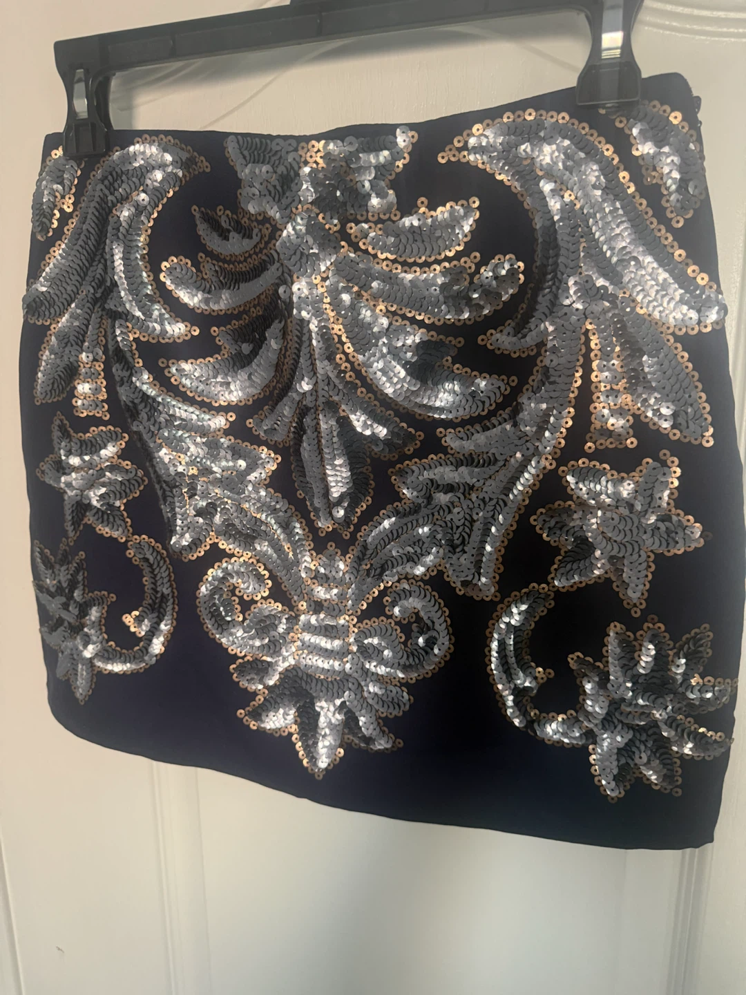 May & July Sequin Embellished Skirt Size S