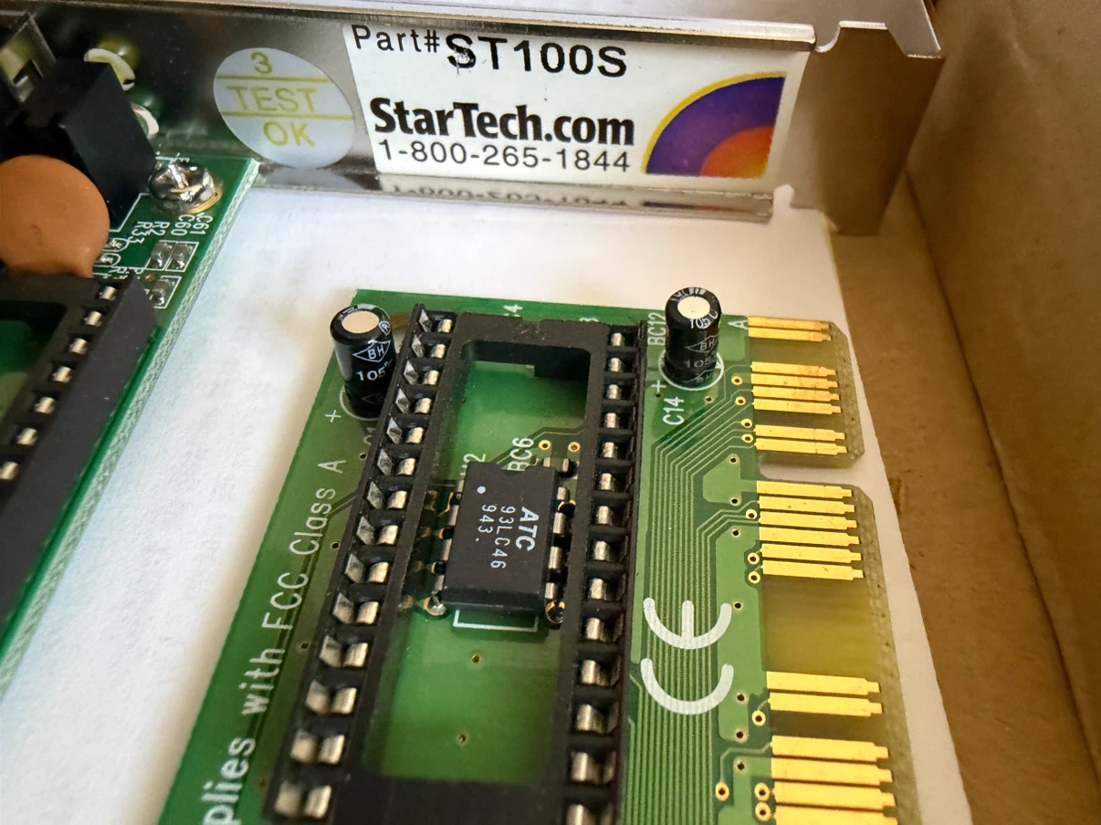StarTech ST100S Ethernet Network Adapter – PCI 10/100 Mbps - photo 2